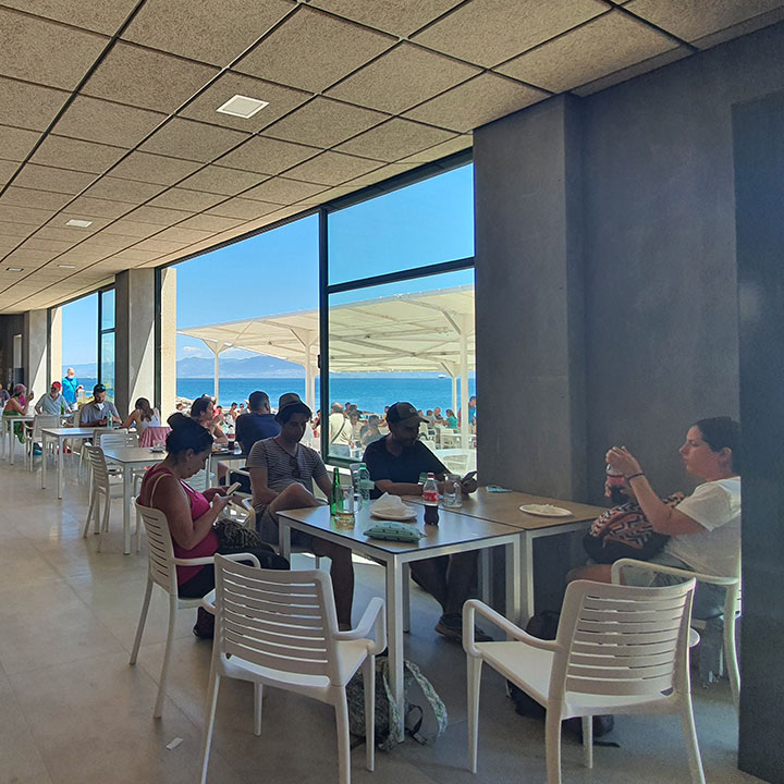 Interior Restaurante Islas Cíes